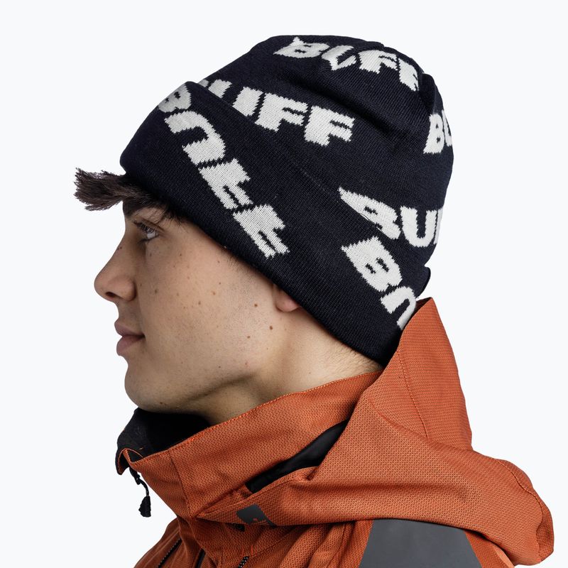 BUFF Gestrickte Hido Wintermütze schwarz