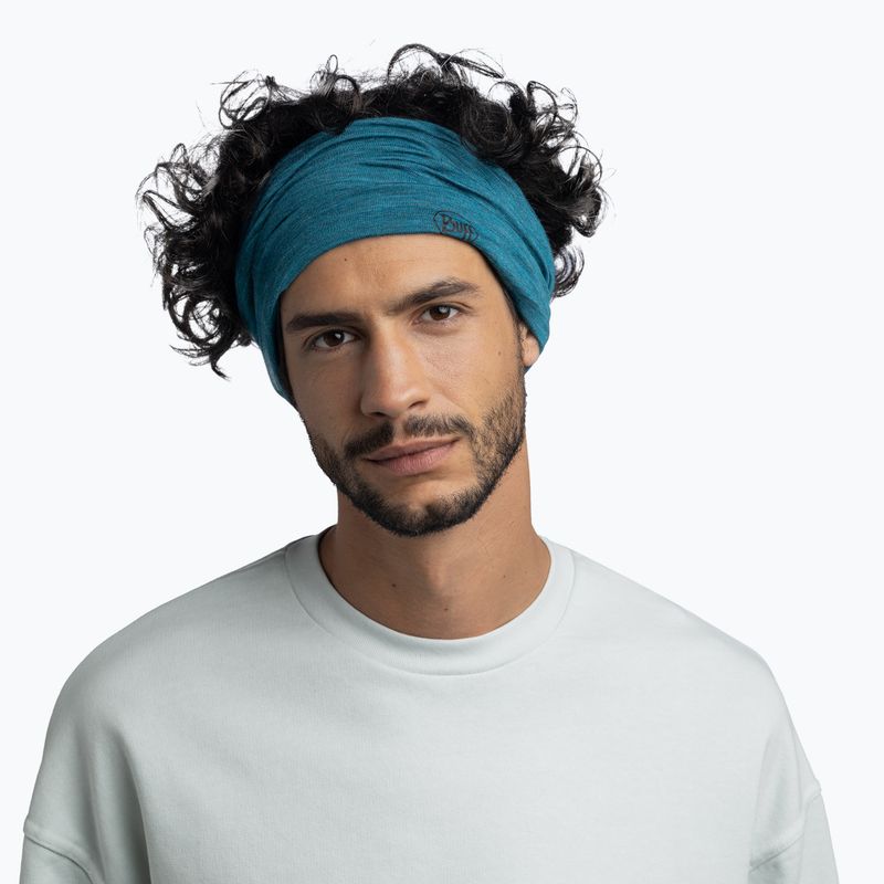 Multifunktionstuch BUFF Lightweight Merino Wool teal 3