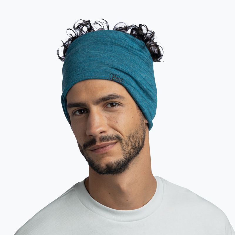 Multifunktionstuch BUFF Lightweight Merino Wool teal 5