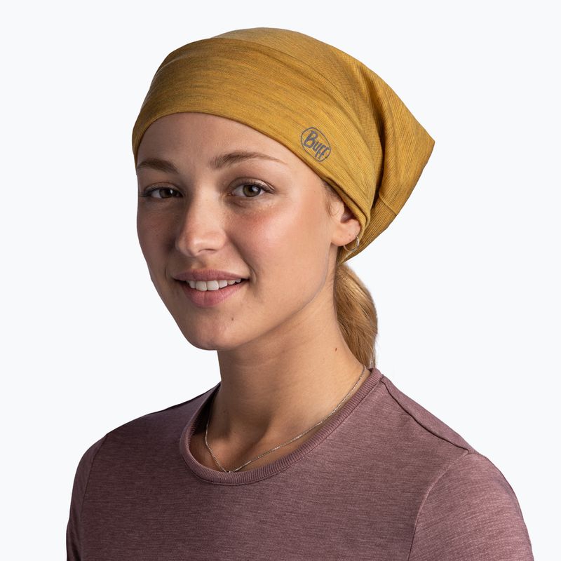 BUFF Lightweight Merino Wool multistripes sling maize