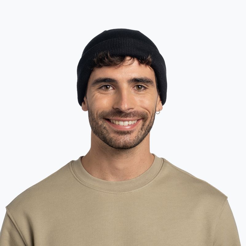 Wintermütze BUFF Knitted Lilon fisherman black 4
