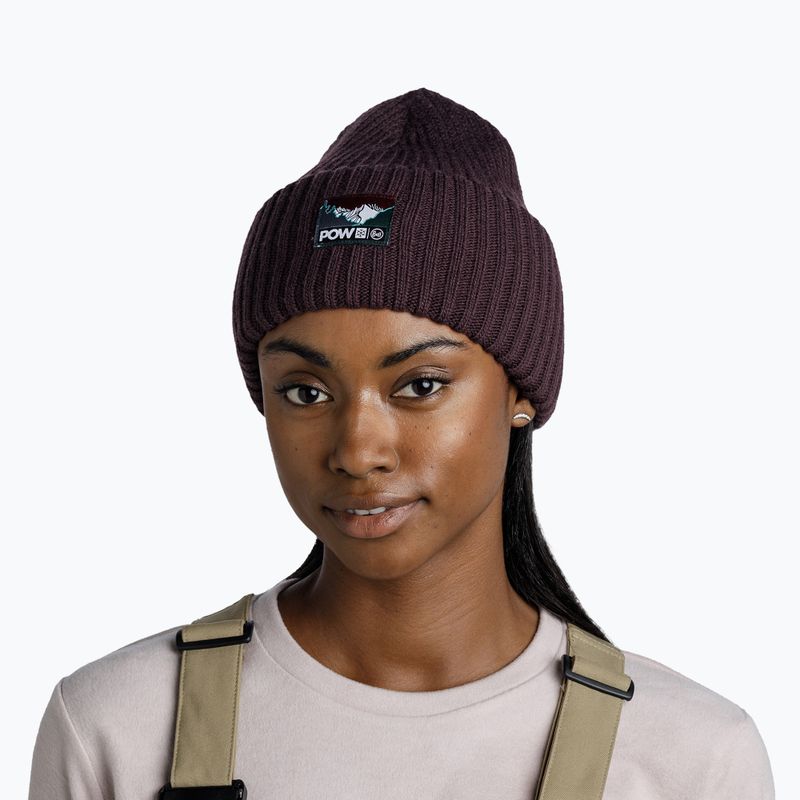 Wintermütze BUFF Knitted Rutger shadow purple 3