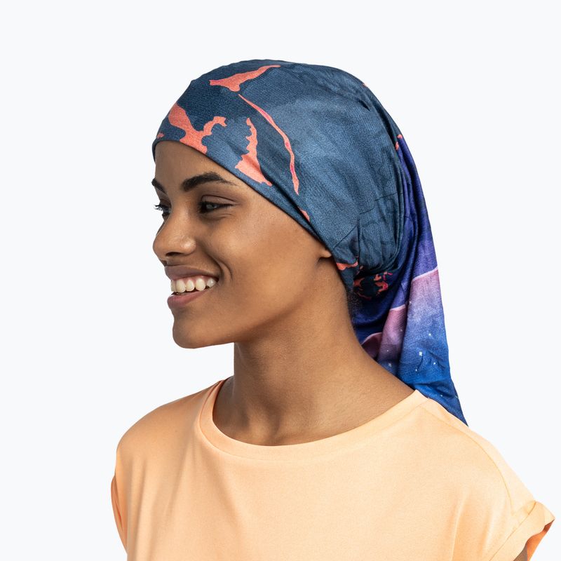 Multifunktionstuch BUFF Coolnet UV gigitah night blue 4