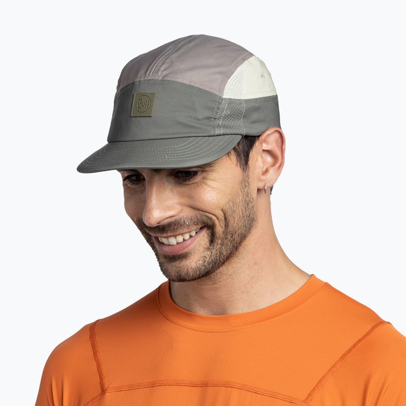 Basecap BUFF 5 Panel Go domus khaki 4