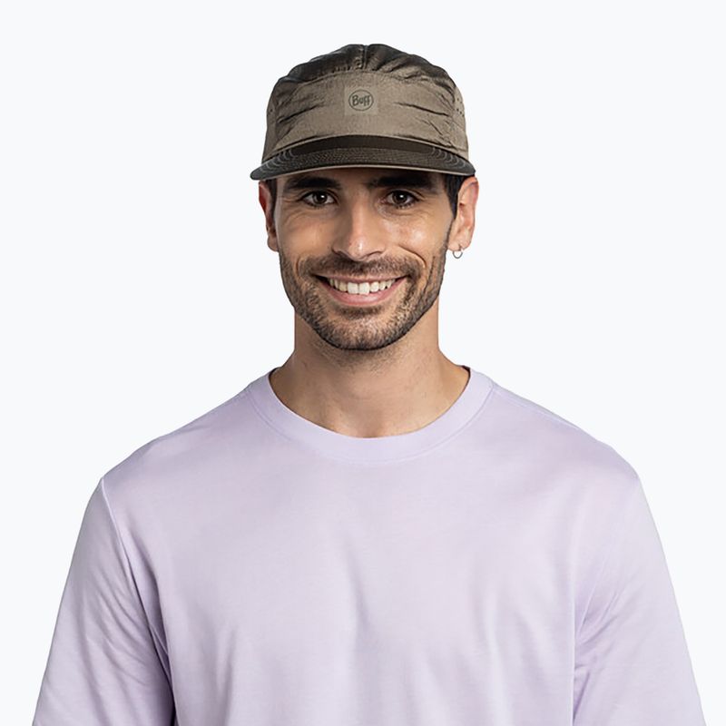 Cap Schirmmütze BUFF Speed Solid tundra khaki 4