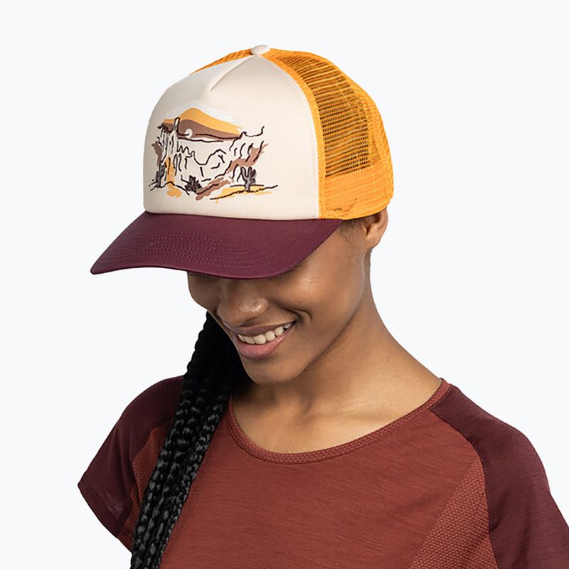 Cap Schirmmütze BUFF Trucker Sylva apricot 3