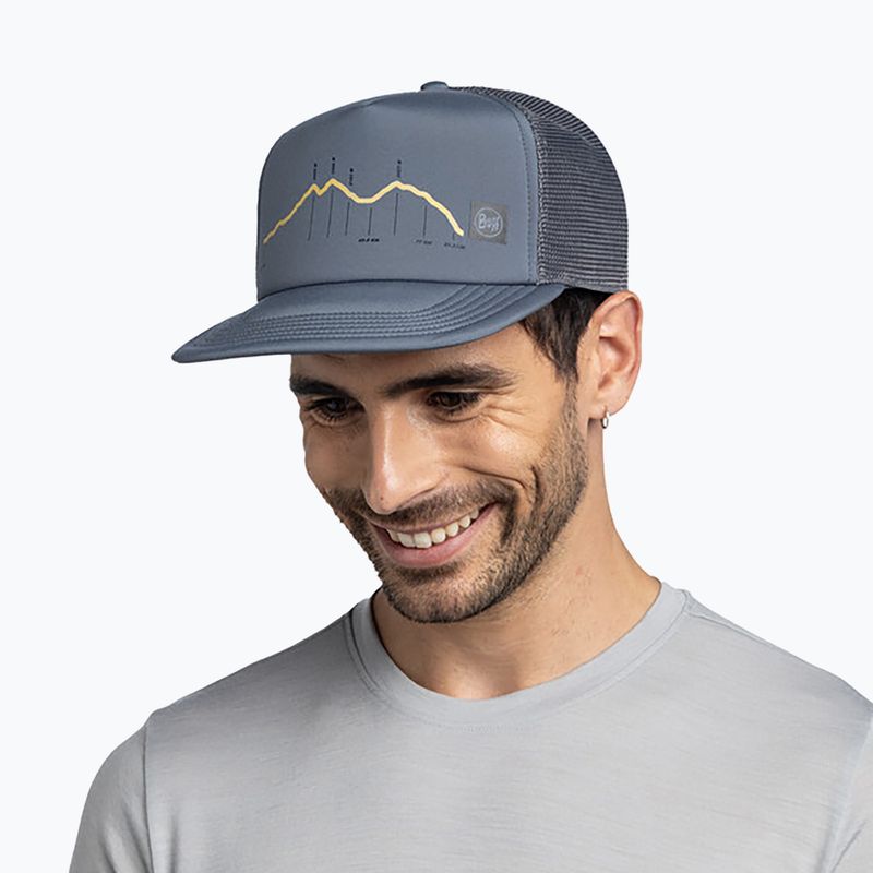 Cap Schirmmütze BUFF Explore Trucker Cram ash 3