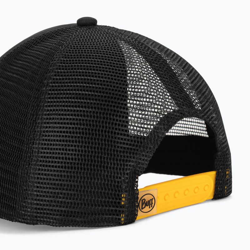 Basecap BUFF Trucker logo black 4