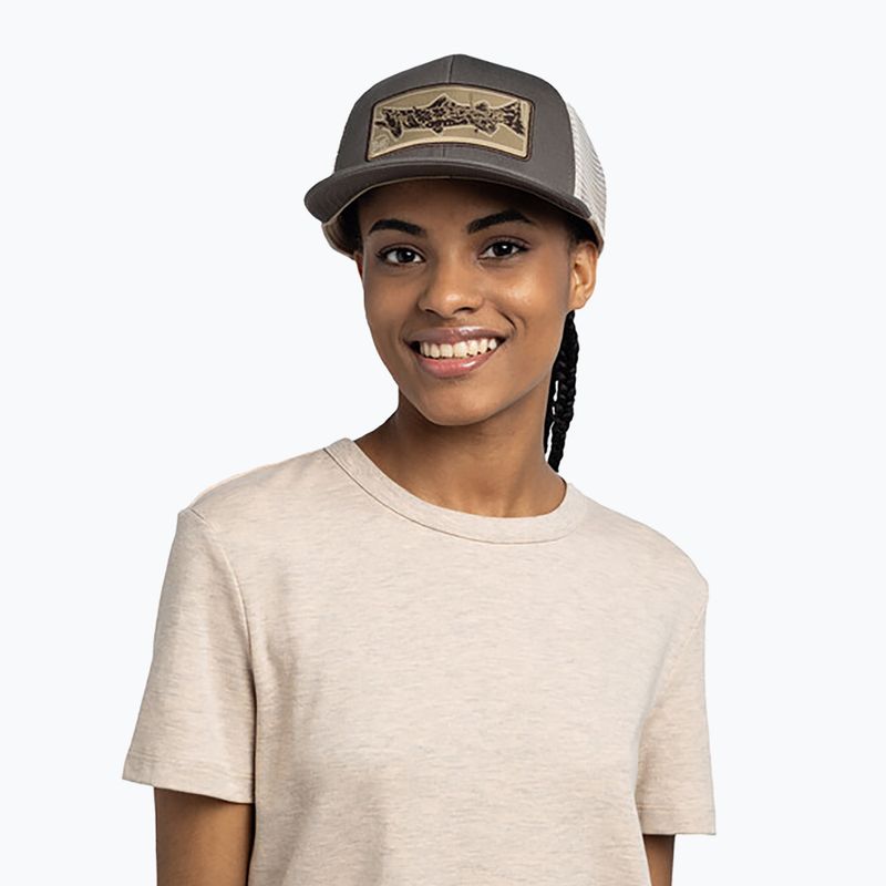 Cap Schirmmütze BUFF Explore Trucker Lake river khaki 4