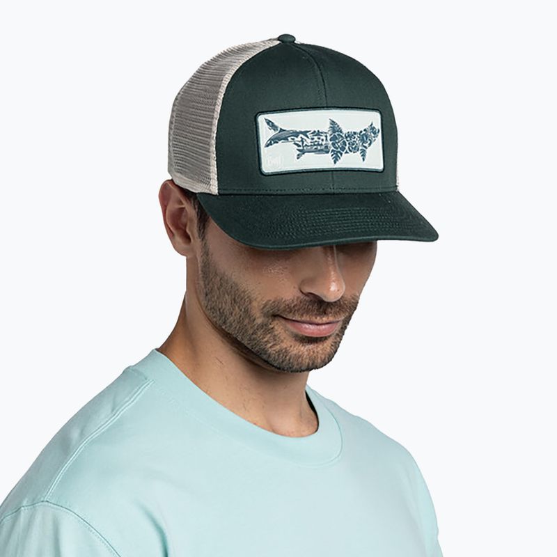 Cap Schirmmütze BUFF Explore Trucker Salt green 3