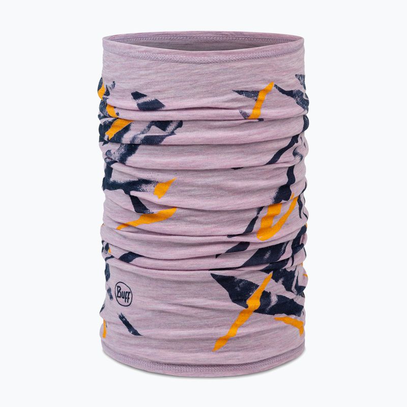 Multifunktionstuch BUFF Lightweight Merino Wool virta grape ice
