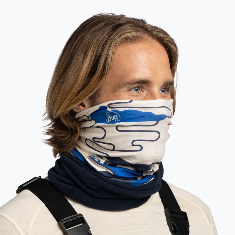 Multifunktionstuch BUFF Polar hirajy blue 6