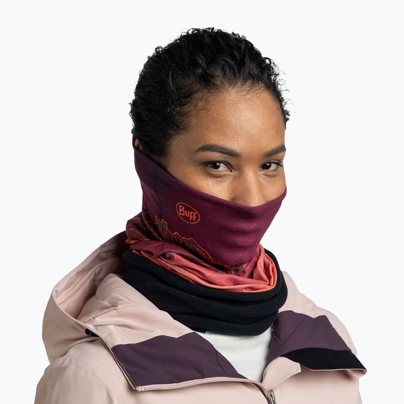 Multifunktionstuch BUFF Polar Unal Garnet 4