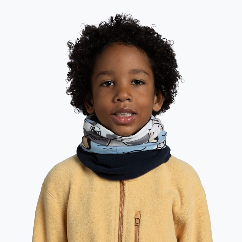 Kinder-Multifunktionstuch BUFF Polar teal blue 3