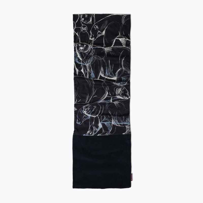 Kinder-Multifunktionstuch BUFF Polar bargy black 2