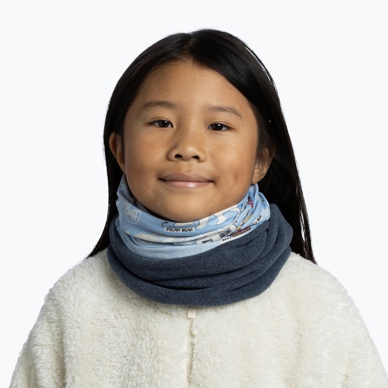 Kinder-Multifunktionstuch BUFF Polar blue 3