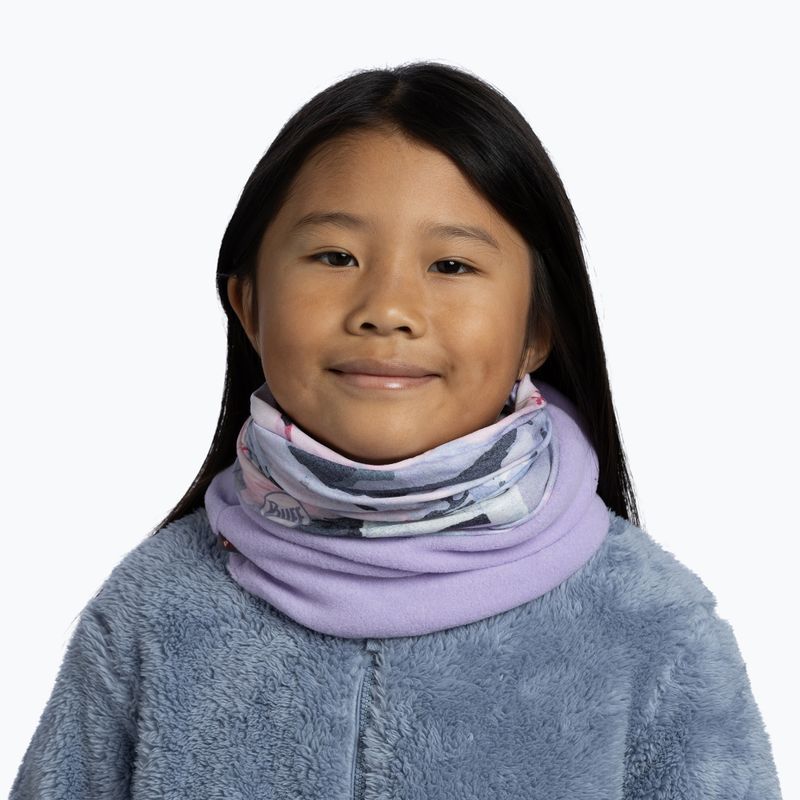 Kinder-Multifunktionstuch BUFF Polar yoki mauve 3