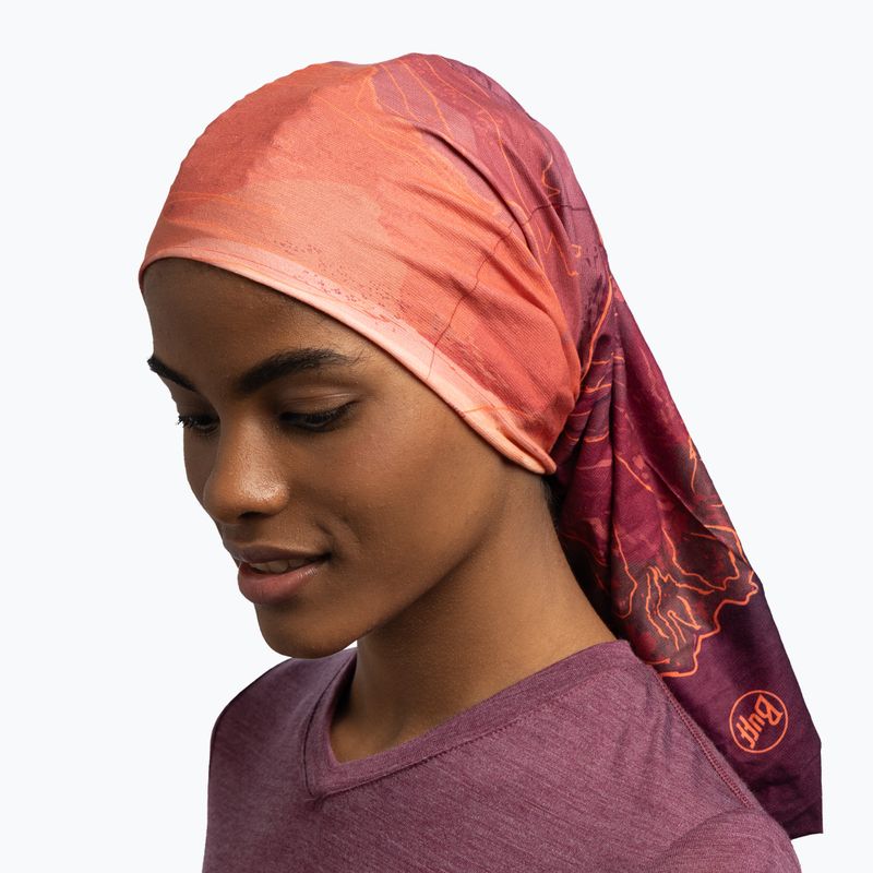 Multifunktionstuch BUFF Original Ecostretch unal garnet 6