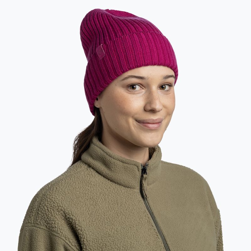 Wintermütze BUFF Knitted Norval orchid 3