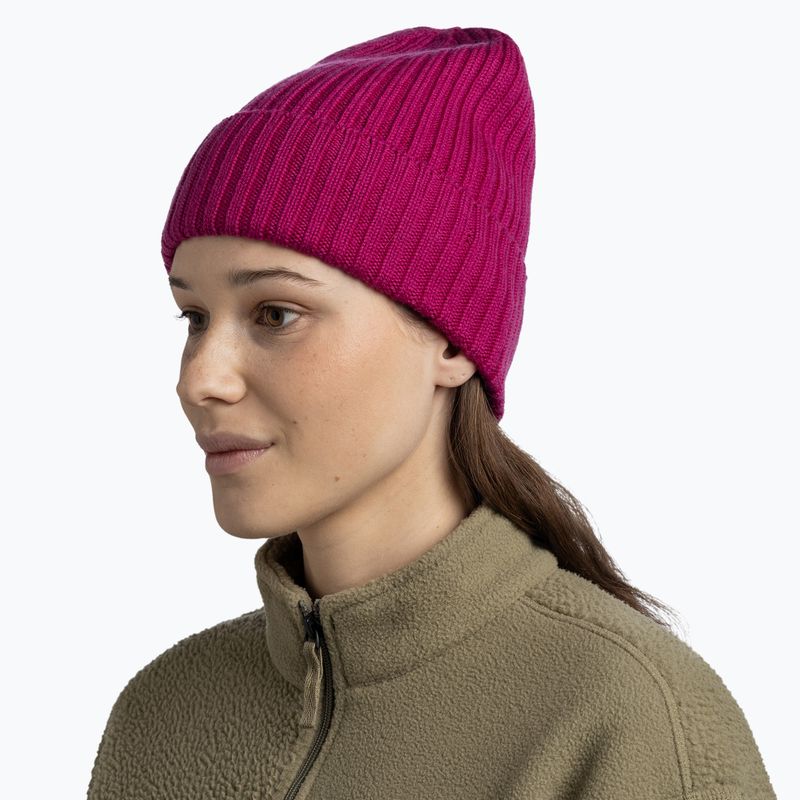 Wintermütze BUFF Knitted Norval orchid 4