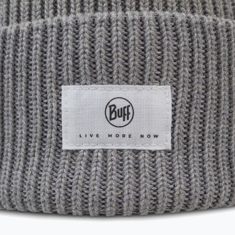 Wintermütze BUFF Knitted Drisk grey 2
