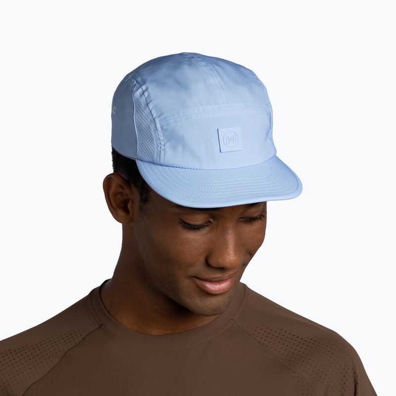 Basecap BUFF 5 Panel Go solid glory blue 4