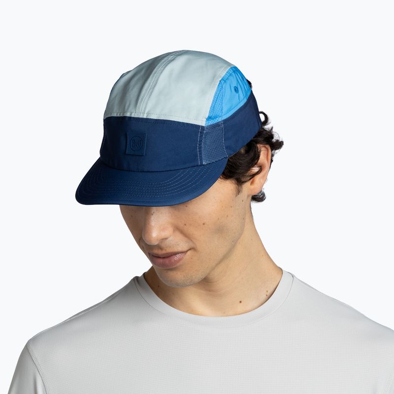 Basecap BUFF 5 Panel Go domus denim 4