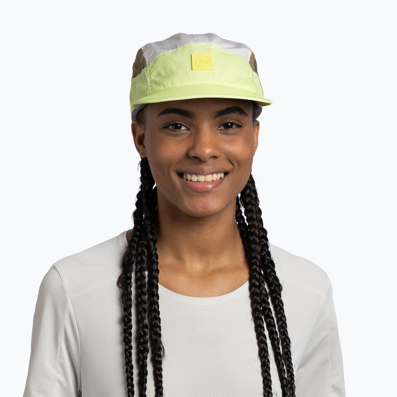 Basecap BUFF 5 Panel Go domus citron 3