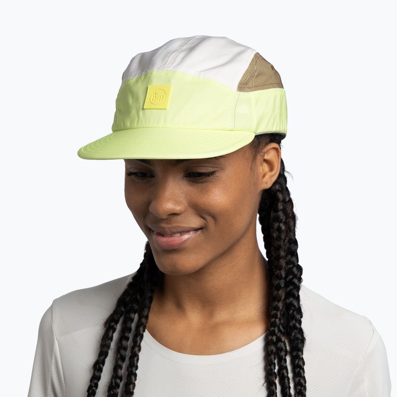 Basecap BUFF 5 Panel Go domus citron 4