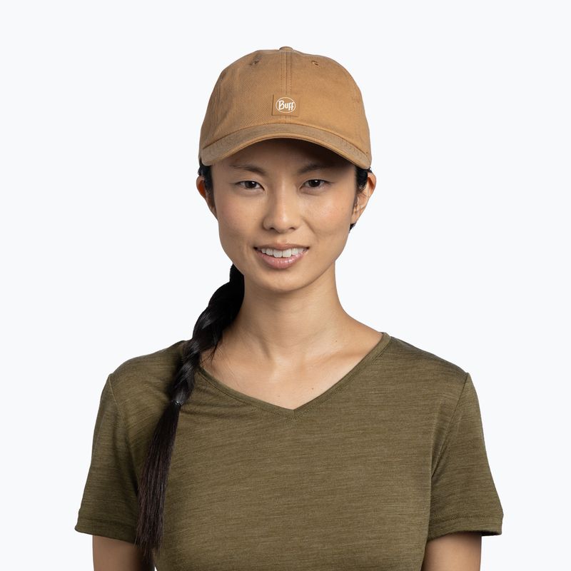 Basecap BUFF Baseball Solid zire camel 3