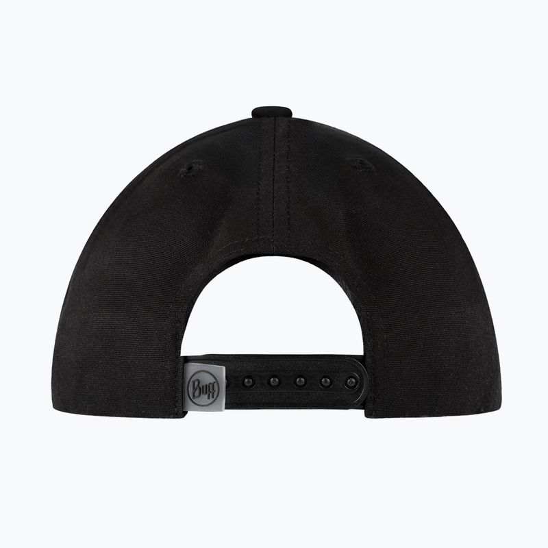 Kinder-Basecap BUFF Snapback Solid black 2