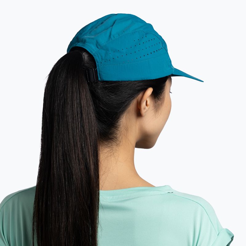 Basecap BUFF Speed solid teal 4