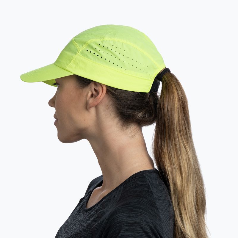 Basecap BUFF Speed solid lime 4