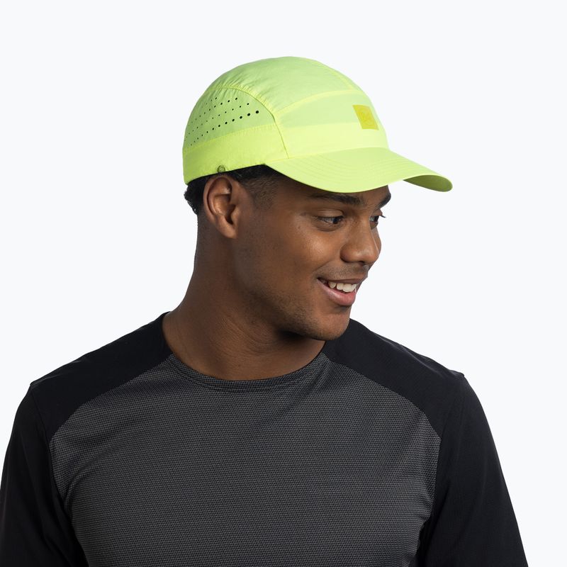 Basecap BUFF Speed solid lime 5