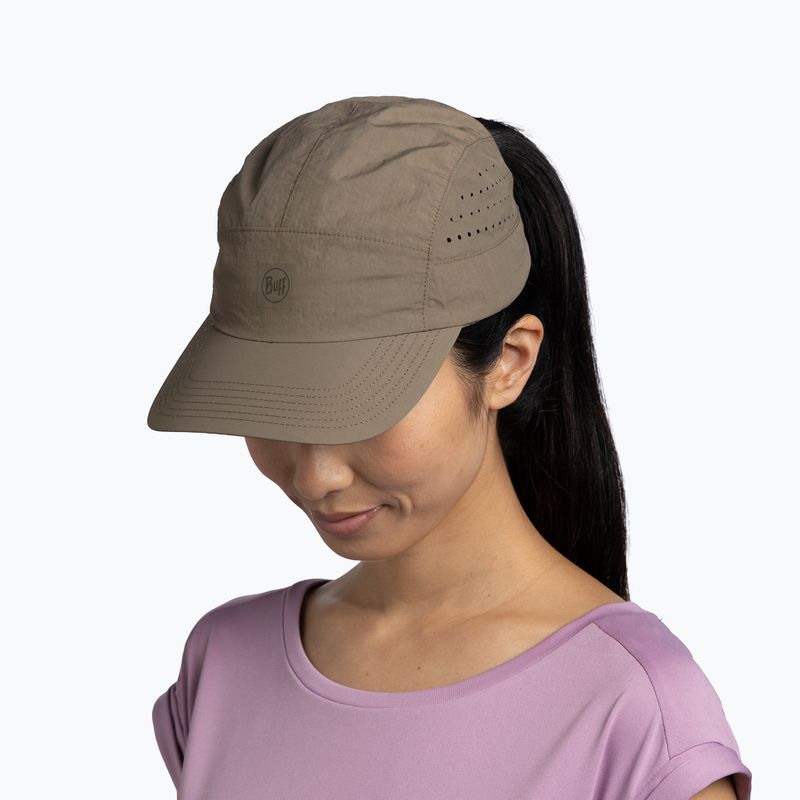 Basecap BUFF Speed solid tundra khaki 4
