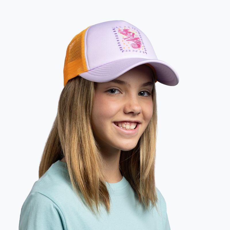 Kinder-Basecap BUFF Trucker kalita sheer lilac 4