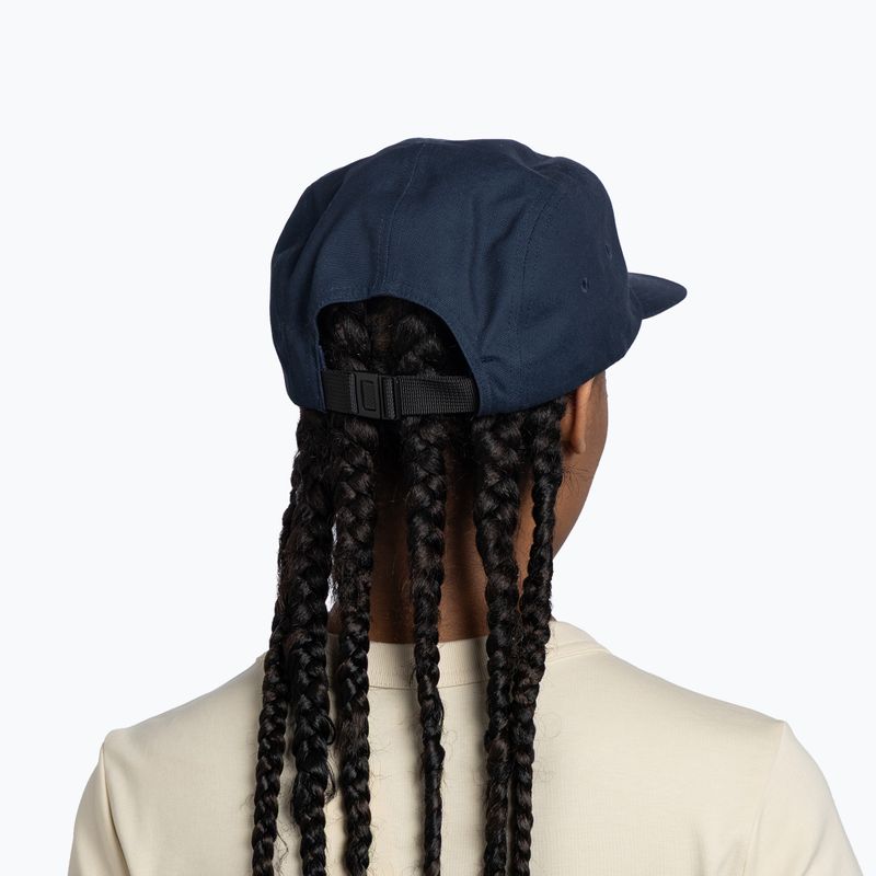 Basecap BUFF 5 Venture solid navy panel 4