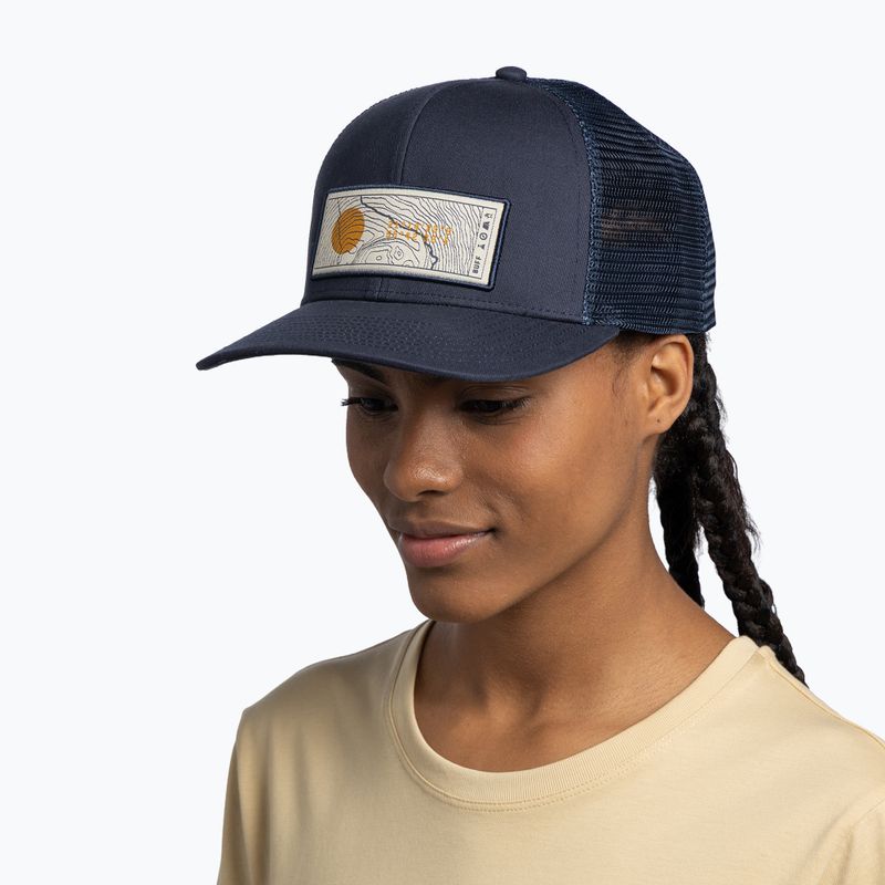 Basecap BUFF Explore Trucker lewen navy 4