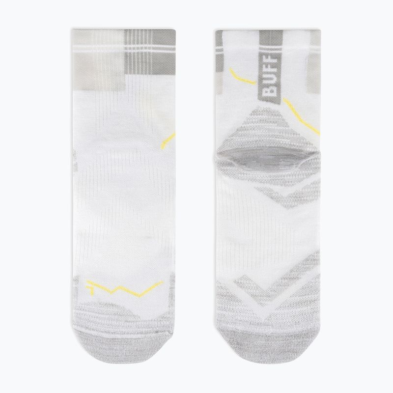 Socken BUFF CoolNet Quarter white 2