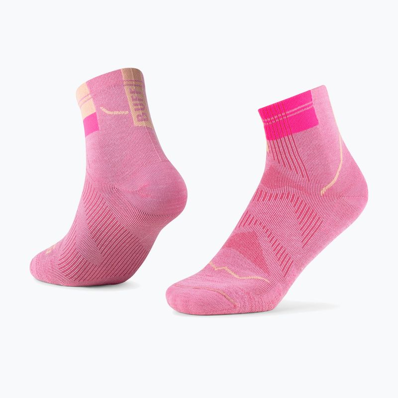 Socken BUFF CoolNet Quarter pink 3