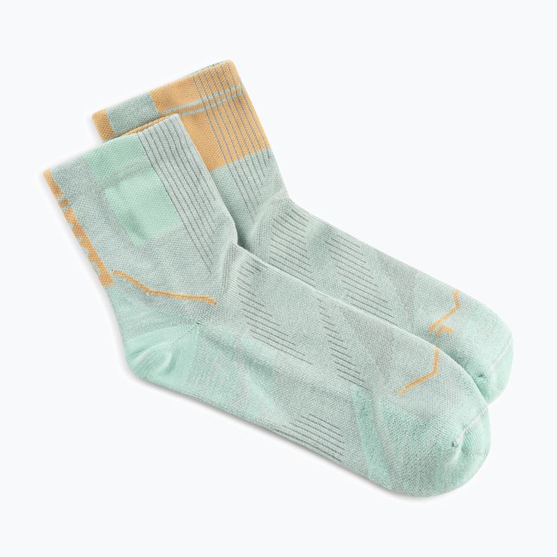 Socken BUFF CoolNet Quarter seagrove green 2