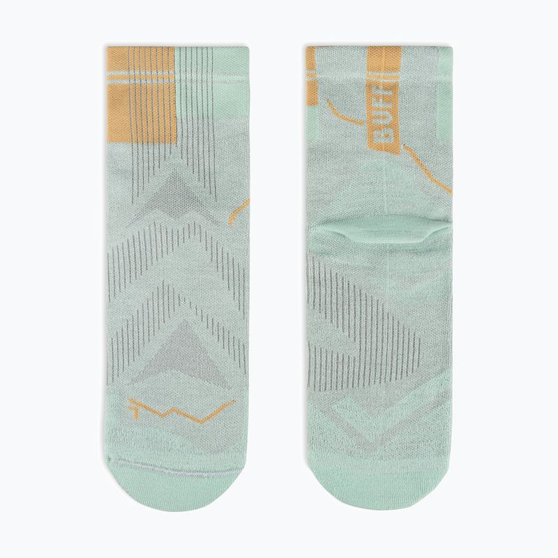 Socken BUFF CoolNet Quarter seagrove green 3