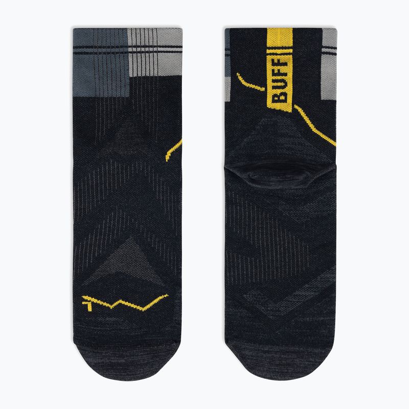 Socken BUFF CoolNet Quarter graphite 3