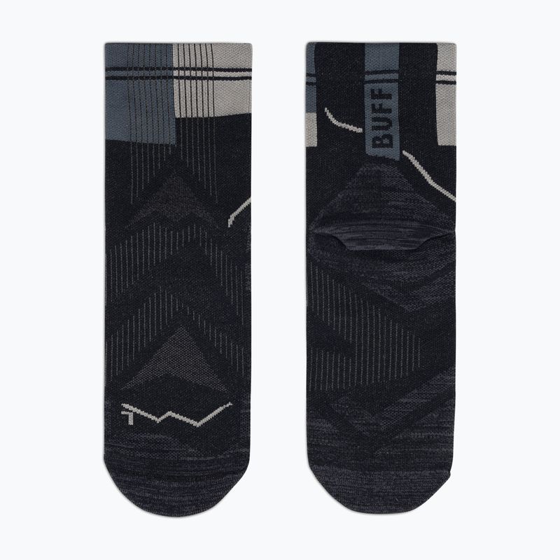 Socken BUFF CoolNet Quarter black 2