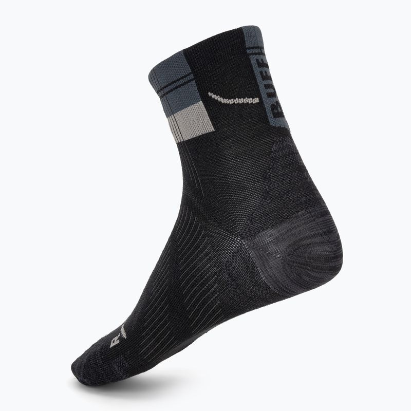 Socken BUFF CoolNet Quarter black 2
