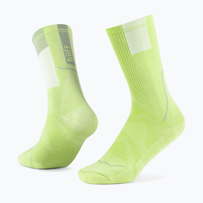 Socken BUFF Coolnet Crew lime 3