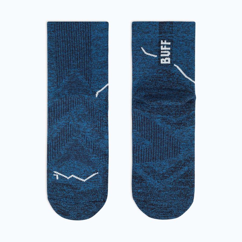 Socken BUFF Dryflx Quarter blue 3