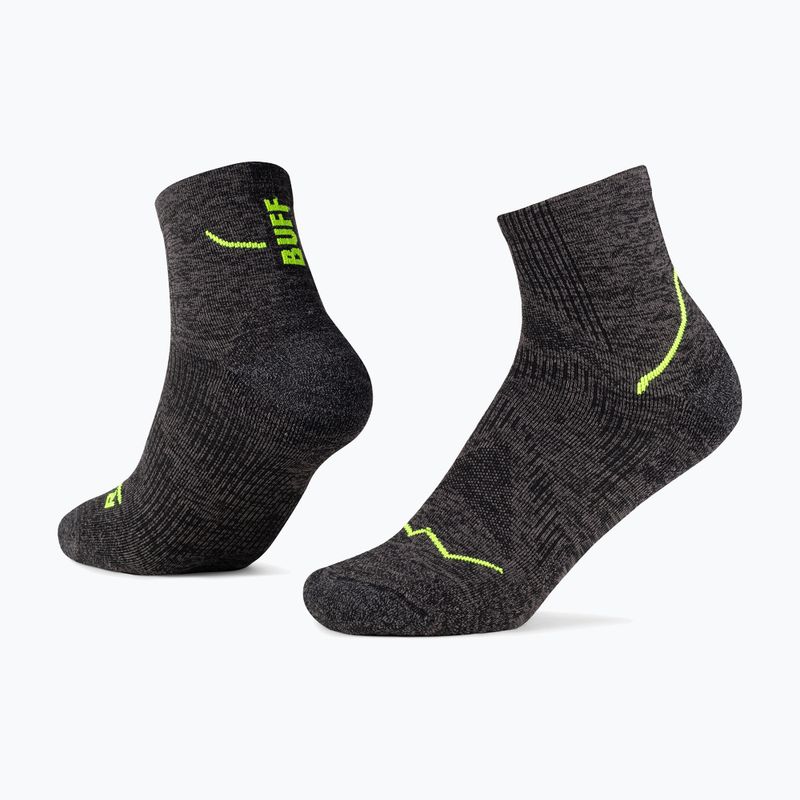 Socken BUFF Dryflx Quarter black 2