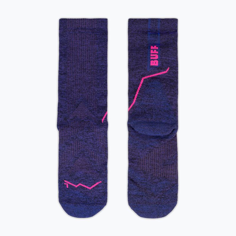 Socken BUFF Dryflx Crew ultramarin 3