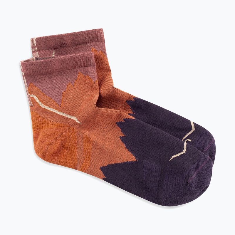 Socken BUFF Merino Lightweight Quarter LWQ3 ginger 2